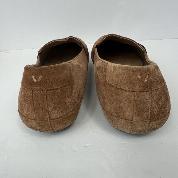 Vionic Chill Bridget Brown Suede Loafers Size 11 Slip-On Flats Comfort - Picture 9 of 11